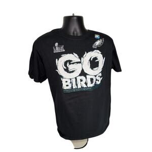 NEW Philadelphia Eagles Super Bowl LIX Champions go Birds 2025 Official T-Shirt